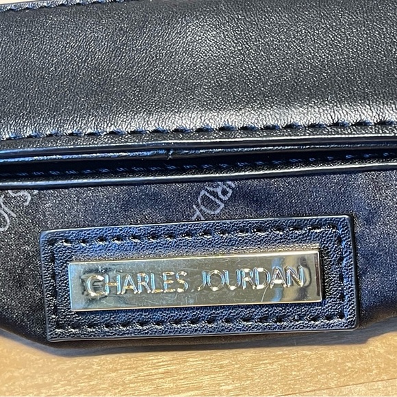 CHARLES JOURDAN Leather Satchel - Picture 9 of 14